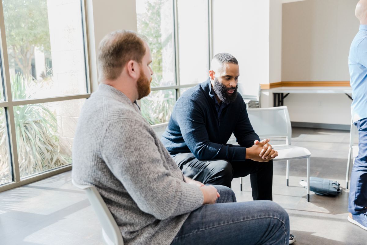 peer support group meets during partial hospitalization program in Georgia