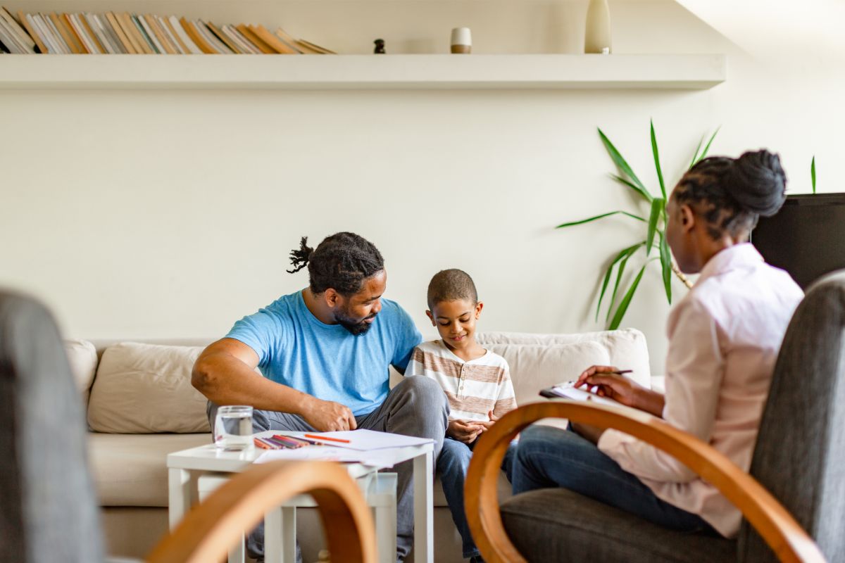 family therapy session in Georgia