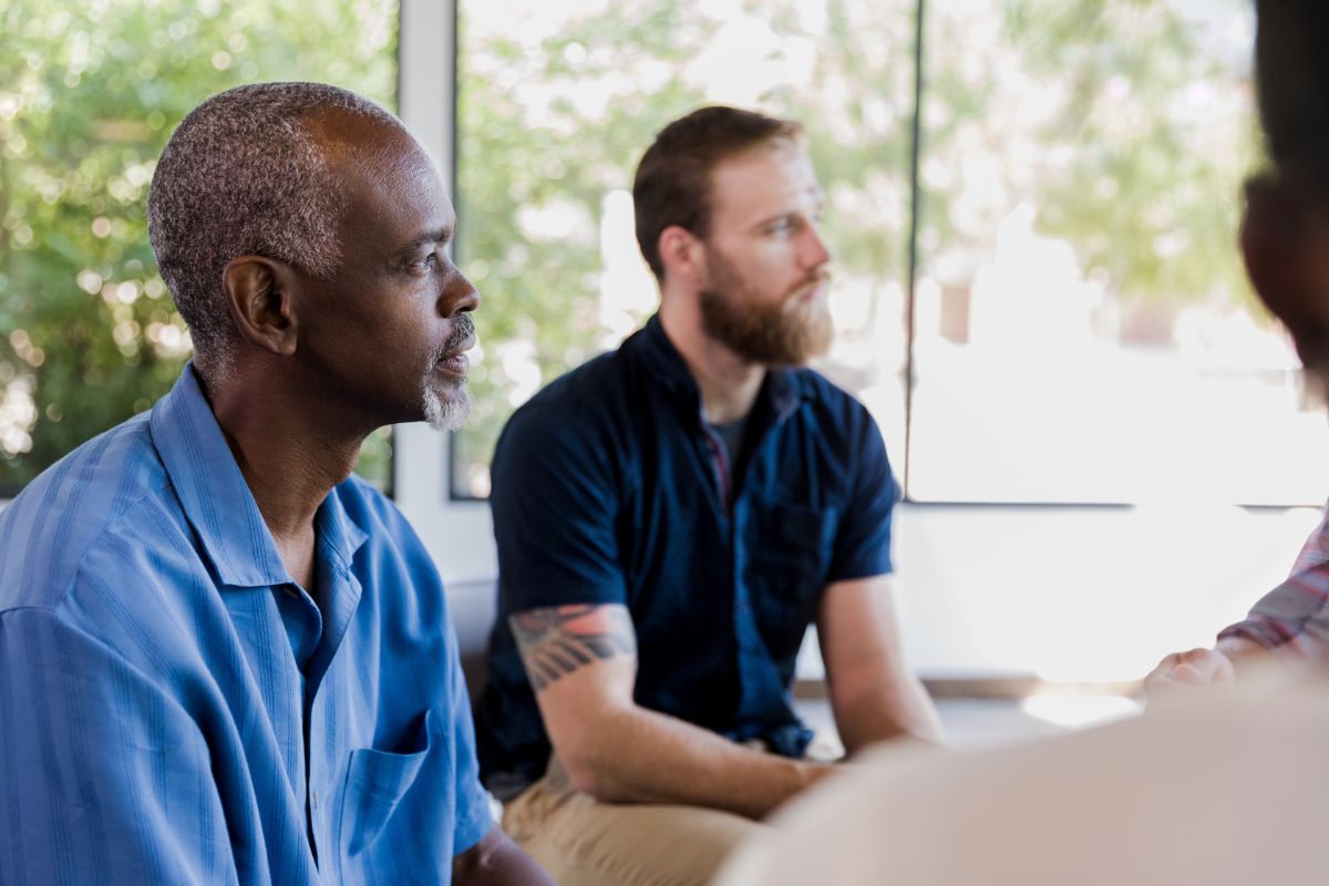 peer support during men's detox in Georgia